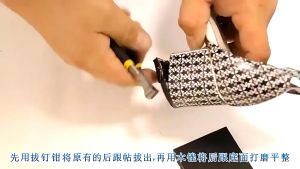 2PCS Anti-slip Rubber Sole Protector 5.2mm Thickness Wear-resistant Noise Reduction Soles Shoe Repair