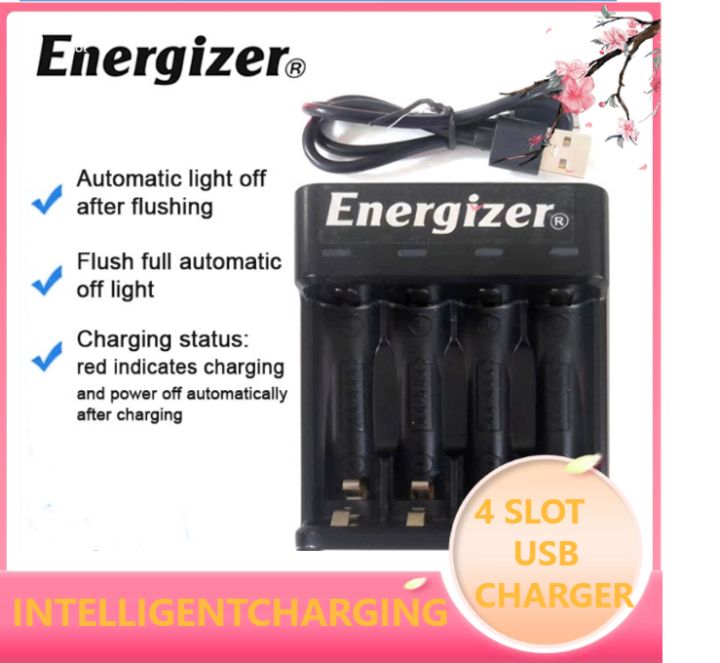 100% original Energizer AA AAA rechargeable battery 1.2V 2450mAh 900mAh and Energizer 904U 1.2V charger