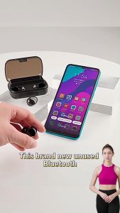 Wireless Earbuds earphone bluetooth earpod bluetooth Wireless Earbuds LED Display Touch Control Headset earphone 蓝牙耳机  Bass HIFI