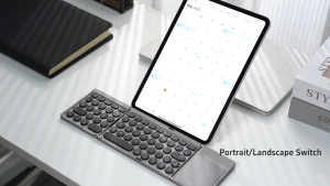 DUX DUCIS Tri-Fold Wireless KB with TouchPad