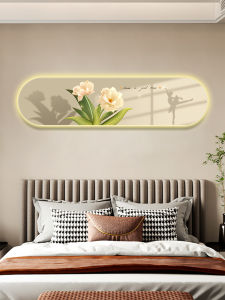 Modern Minimalist Bedroom Bedside Decorative Painting Refreshing Master Bedroom Room Hanging Painting Hotel Hotel Ambience Light Painting Mural Painting