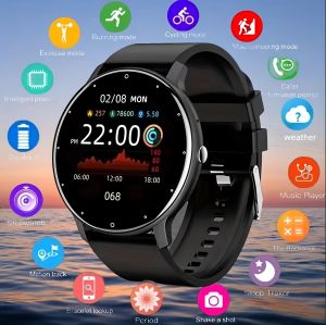 Smart Watch Men 1.52Inch AMOLED Screen BT Call GPS Sports Fitness Tracker Health Monitor Wireless Charging Smartwatch