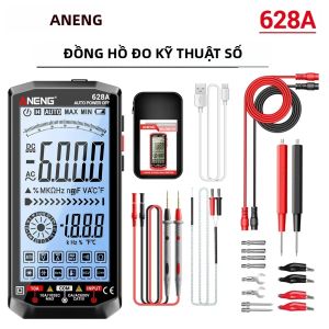 ANENG | Đồng Hồ Vạn Năng Kỹ Thuật Số ANENG 628A Với Màn Hình Lớn Độ Phân Giải Cao Chức Năng Đo Tự Động Điện Áp AC/DC Dòng Điện Tần Số Điốt Và Điện Trở.