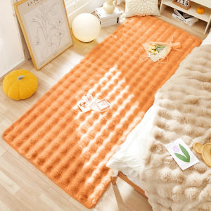 Ins Style Warm Thick Rabbit Fur Rug Non-slip
