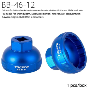 TOOPRE Bicycle Bottom Bracket Sleeve Tool Road Mountain Bike Integrated Threaded Bottom Bracket Removal Installation Tools