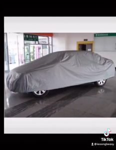 💥 UV protection 💥Universal Car Cover Prevent Sun Waterproof Heat Insulation For Sedan Suv Pickups Vans Jeeps Car Sunscreen Car Jacket Parasol-Type Car Heat Shield Cool Artifact In Summer