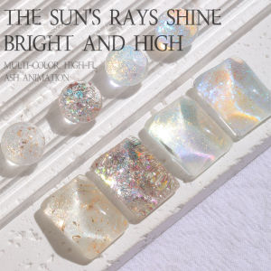 5ml Mermaid Tears Cat Eye Gel Intense Glitter Flash Starlight Effect Soak Off UV LED Gel Manicure DIY Nail Art Supplies