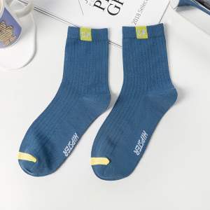 Stoking kejar Socks Men Women work Stokin Sport Fashion Socks hitam sarung kaki kain cotton black budak lelaki/perempuan男性工作运动高颜值耐用袜子