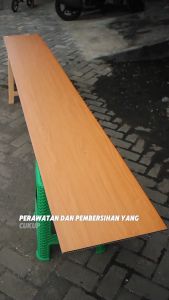 WALLBOARD PVC PREMIUM 40CM*3M Tebal 7mm dan 8mm || WALLPANEL FLAT || LIST ALUMUNIUM  WALLBOARD || DEKORASI DINDING