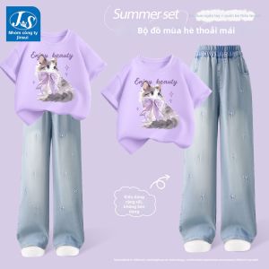 JS | Bộ Đồ Mùa Hè Thời Trang Cho Bé Gái