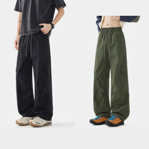 MiiOW | Cooling Silk Loose Straight American Style Quick-Dry Summer Trousers