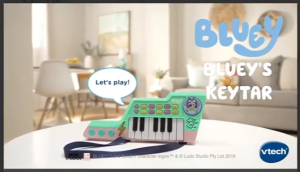 VTech Bluey Blueys Keytar Music Piano Toys  (80-563700)