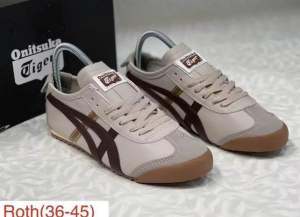 🔥🔥รองเท้าผ้าใบ🐯🐯(เป็นหนัง) 💯มีเชือก งานสวย เบาใส่สบาย รองเท้าผ้าใบผู้หญิงผู้ชาย