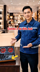[6 Cấp Gió] Áo Điều Hòa JAPAN 24V 2 Quạt Làm Mát Nhanh Pin 9800mAh Dùng 8–14H Liên Tục Thiết Kế Dày Dặn Thoải Mái Mặc Cả Ngày Động Cơ Gió Mạnh Chạy Êm Phù Hợp Công Nhân Lao Động Ngoài Trời Công Trình Nhà Xưởng Mùa Hè Nóng Bức