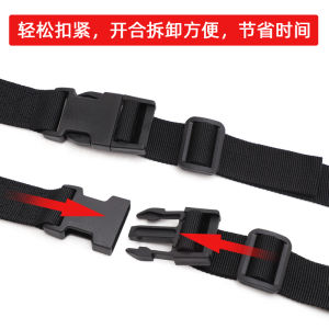 Outdoor Equipment Ratchet Tie down Strapping Tape Backpack Belt Nylon Backpack Buckle Buckle Release Buckle Belt Camping Tent Accessories