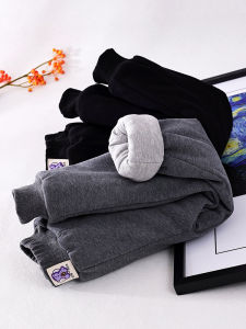 Thickened Cotton Trousers for Girls Winter Warm Outerwear Childrens Three-layer Filling Pants Autumn Winter New Style Casual mid Waist Long Pants