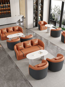 Modern Luxurious Business Reception Sofa