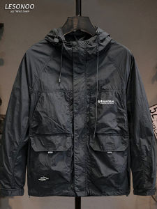 LIANSENNIAO | Summer Trend Light Hooded Sport Jacket Moisture-wicking Sun Protection
