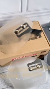 HANDGUARD / 1 SET HANDGUARD PELINDUNG TANGAN BRACKET DI SPION MOTOR ( 2 WARNA BAHAN PLASTIK CLEAR SMOKE ) PELINDUNGAN MOTOR TANGAN / HANDGUAR TULANG PELINDUNG MOTOR HANDGUARD MATIC QUALITY MOSCOW