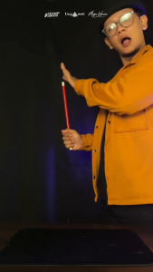 Rising Wand Red - Tongkat Sulap Merah - Uzop Magicshop