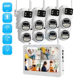 Hệ Thống Camera Quan Sát Không Dây 8 Kênh NVR 6MP 3K WiFi Với Camera Kép Âm Thanh - Bộ Giám Sát Video ICsee