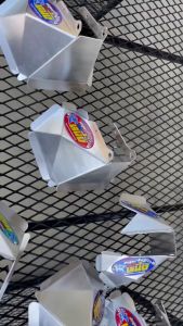 บังคาบูอลูมีเนียมเวฟ125  110 100  ยึด4จุด