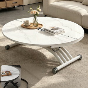 OLEPA | Adjustable Combination Coffee and Dining Table Stone Craftsmanship