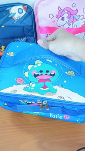 Panda Home Tas Bekal Anak Dinosaurus Thermal Bag Kotak Makan Unicorn Lunch Bag Anak Cowo Astronot