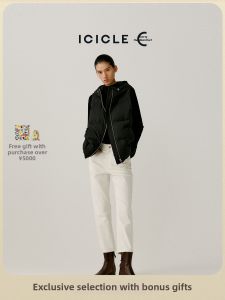 ICICLE | Winter Stretch Straight Cropped Jeans
