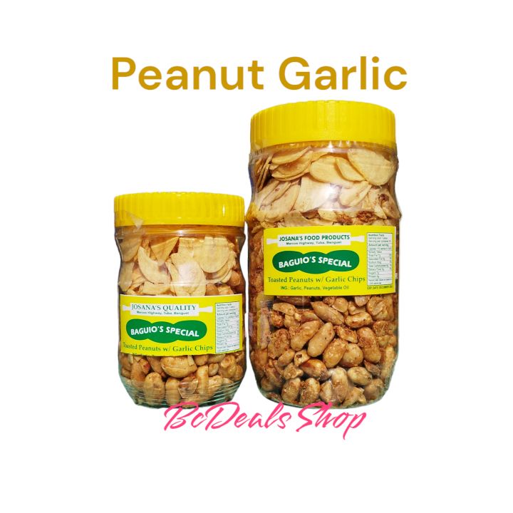 Josanas Peanut Garlic Chips, baguio products, baguio souvenir, Baguio