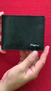 Ví nam da bò cao cấp đen sang trọng lịch sự lôi cuốn quý phái thích hợp dùng hàng ngày