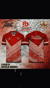 jersey / kaos hut ri Jersey Edisi Kemerdekaan Indonesia HUT RI ke-80 premium quality