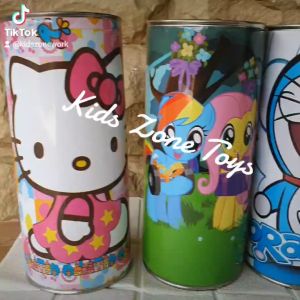 Celengan Karater / Souvenir Cealengan Kaleng Uk XXL Gambar Kilat