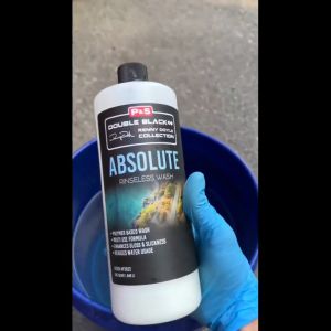 P&S Absolute Rinseless Wash - Premium Car Wash Soap Alternative - Emulsify Dirt - Softens Water