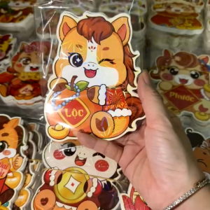 Lì xì 2026-Combo 20 bao lì xì Chibi hoạt hình hoạt tiết vô cùng dễ thương