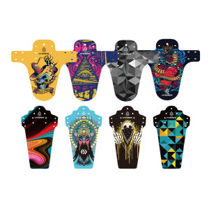 Chooee Bicycle Fenders Set Front and Rear Wheels Bicycle Mudguards Universal Fit Mountain Road Bike Mud Guard Wing Waterproof