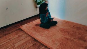 KARPET RASFUR 200 x 120 x 25cm ( 2m x 12m ) alas FURING HITAM LP