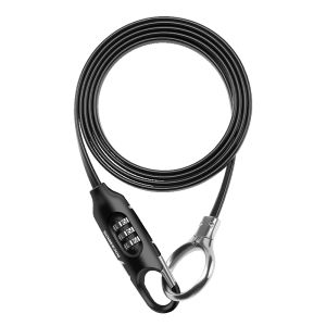 RockBros | Portable Combination Cable Lock for Bikes and Motorcycles