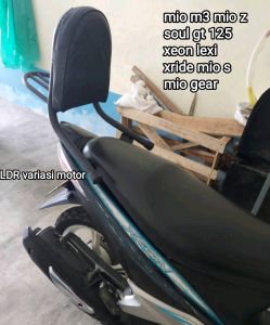 Sandaran Jok Belakang Xeon Lexi Mio M3 Mio Gear Lexi Mio S Xride Mio Soul GT 125 LDR Variasi Motor