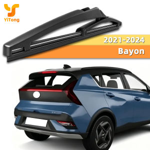 Suitable For Hyundai Bayon 2021-2024 Rear Wiper Blade Natural Rubber Strip Back Window Windshield Cleaner Quiet Wiping Auto Part