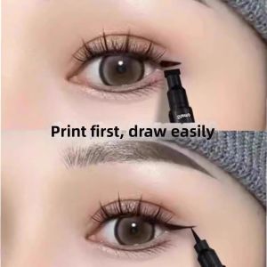 ZHENGXIANG | Double Headed Smudge-proof Waterproof Ultra-fine Eyeliner Pen