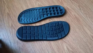 Sol Sandal Outsole Alas Bawah Sendal Pria Casual Karet Rubber TPR Hitam 814 Size 39 sd 43