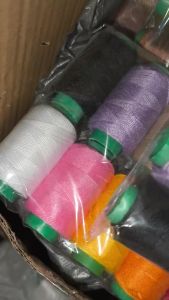 12 Color Sewing Thread Kit Needle and Polyester Threads Small Kit with Needle Threader for Hand & Machine DIY and Home