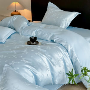 DREAM HOME | Luxury Comfort Ice Silk Bedding Set 4pcs