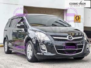 Mazda 8 MPV 2009-Above Door Visor / Window Vent Visor Deflectors (MADE IN MALAYSIA)
