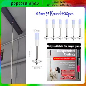 IFASEN 3.5M Extendable Manual Steel Nail Gun Heavy Duty Extension Rod Puncher Nailer Paku Tembak Dinding Pipe
