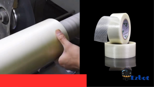 Ready Stock Fiberglass tape transparent mesh fiberglass tape mesh fiber cloth strong single-sided tape