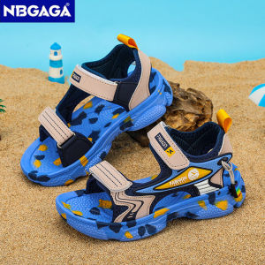 NBGAGA | Summer Sandals for Boys Girls Non-Slip Outdoor Children Beach Shoes Lightweight Soft Sole Breathable Kids Walking Sandalias