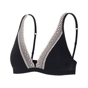 SHIYE | ชุดชั้นในลูกไม้เซ็กซี่สไตล์ฝรั่งเศส ไร้โครง ทรงบาง สำหรับผู้หญิง ชุดชั้นในไร้ตะเข็บ ช่วงฤดูร้อน ชุดชั้นในแบบไร้โครง ชุดชั้นในแบบไร้โครง