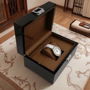 Premium Solid Wood Lacquer Watch Box Jewelry Storage Case High-End Display Buffer for Watches And Jewelry Premium Gift Wrapping